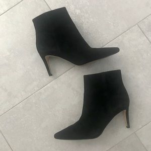 Black ankle boots